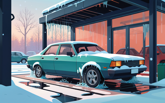 Автомойки зимой: использование инновационных технологий для защиты автомобиля от мороза и коррозии